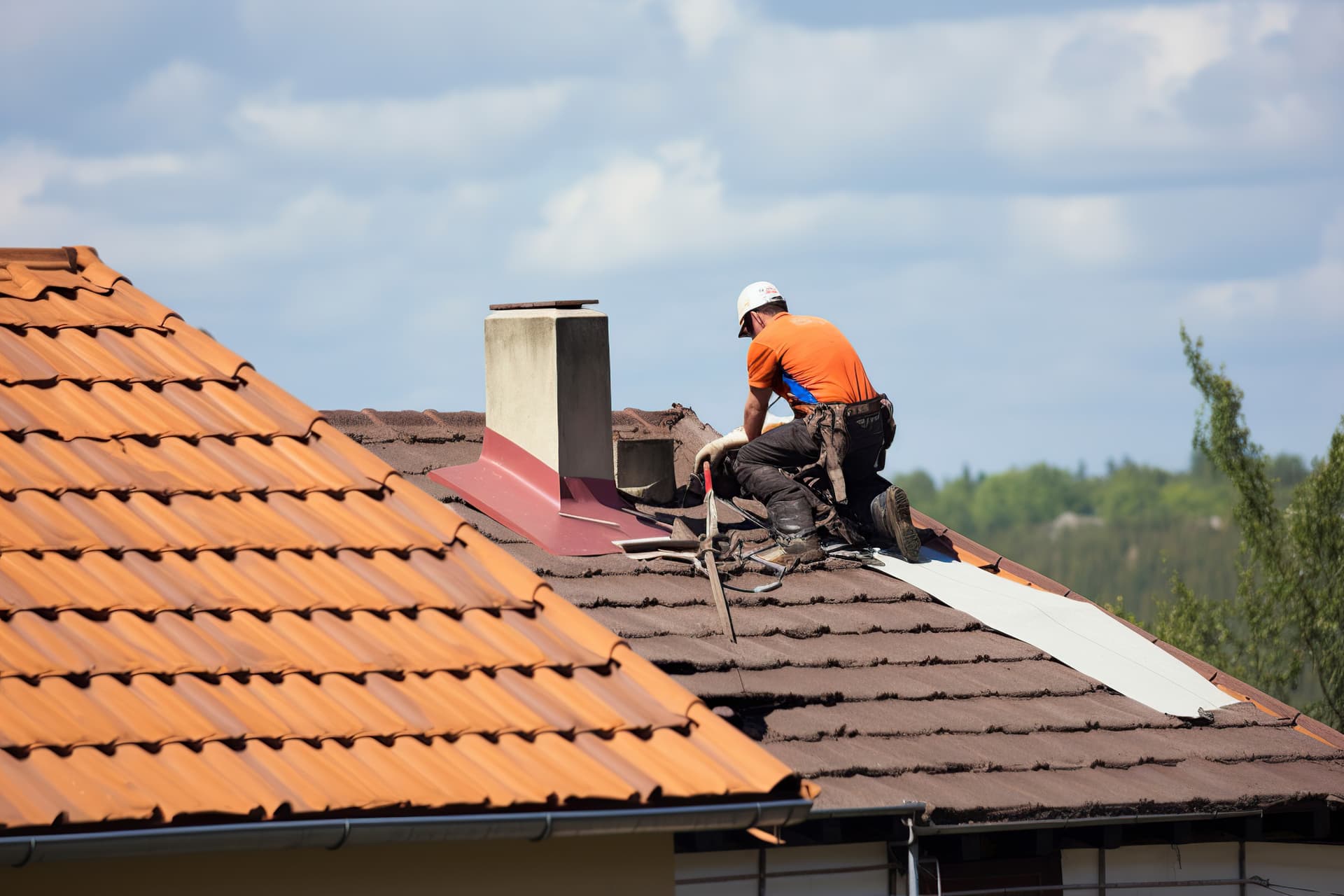 Servicios de sustitución y colocación de tejados y cubiertas